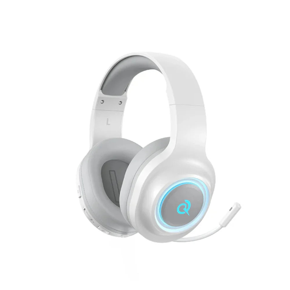 QCY - Audífonos Inalámbricos Gamer HeroAD V200 triple conexión - Blanco
