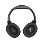 QCY - Audífonos Over-Ear H3 Negro con ANC 43dB y Hi-Res Audio