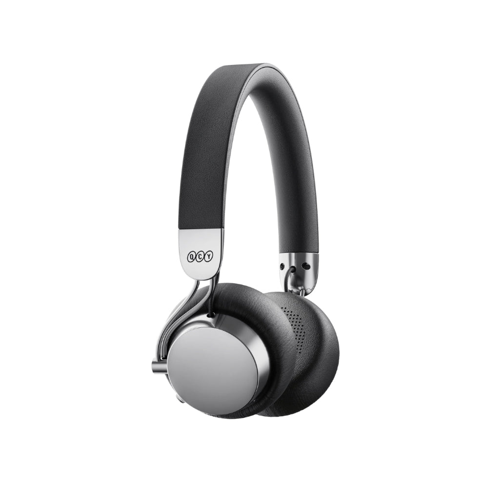 QCY - Audífonos Over-Ear Era 7 Negro Retro Hi-Fi 60H