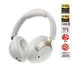 QCY - Audífonos Over-Ear H3 Pro Blanco con ANC Adaptativa 50dB