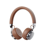 QCY - Audífonos Inalámbricos Over-Ear Era 7 Marrón Retro Hi-Fi 60H
