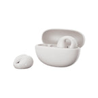 QCY - Audífonos Open-Ear Crossky C10 Blanco + Clip Seguro y 25H de Batería