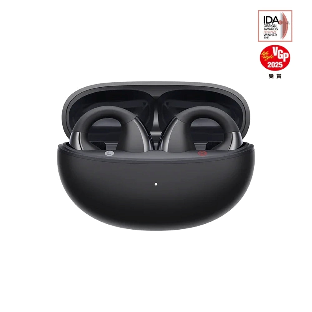 QCY - Audífonos Open-Ear Crossky C30 Negro Clip Bluetooth 5.4