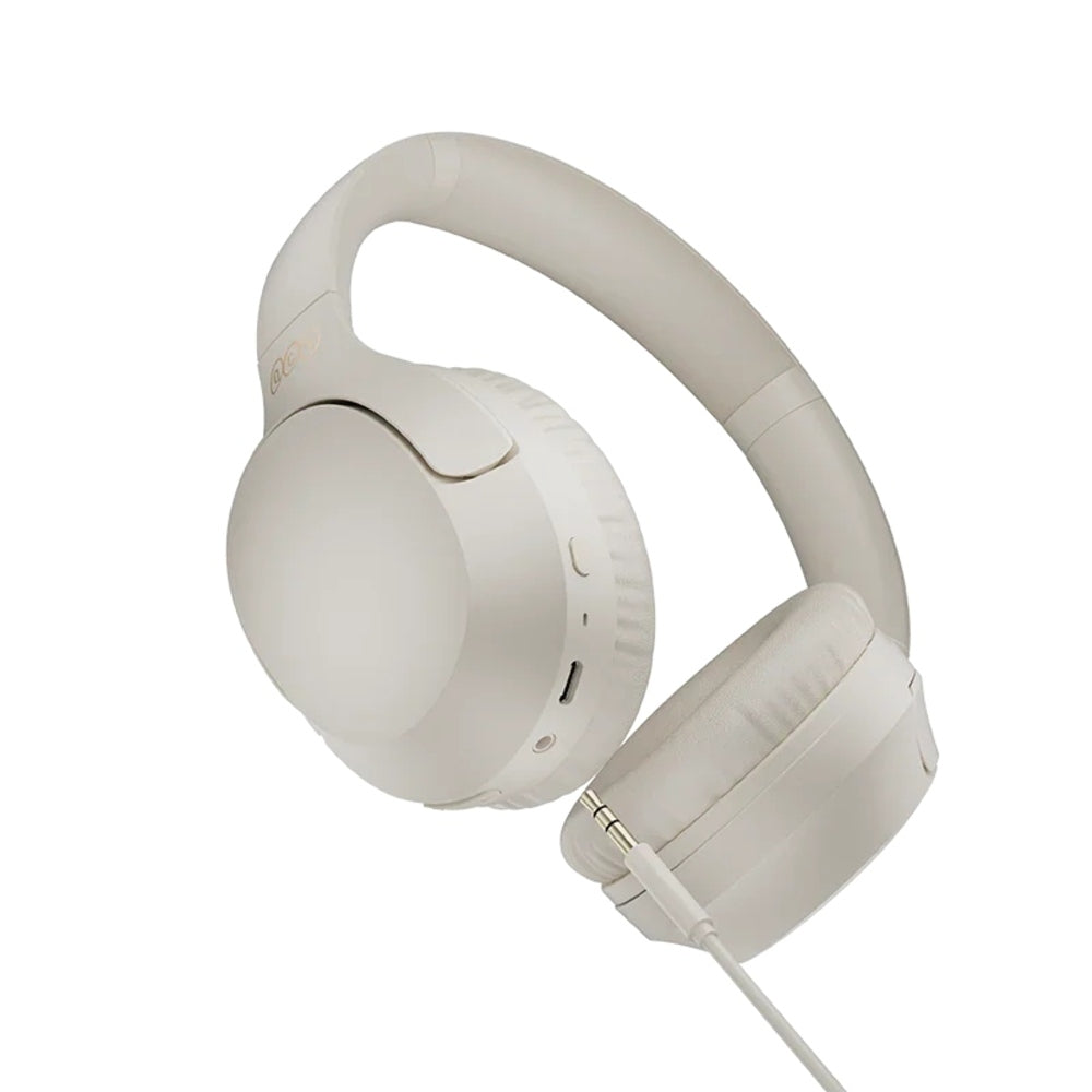QCY - Audífonos Inalámbricos Over-Ear H2 Pro Blanco con 70 Horas de Batería