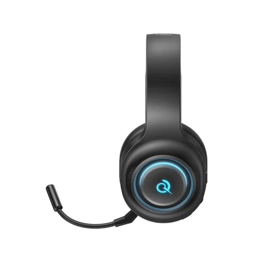 QCY - Audífonos Gamer Inalámbricos Heroad V200 Negro con Sonido 7.1 Surround