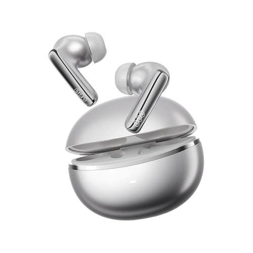 QCY - Audífonos Inalámbricos MeloBuds N70 Gris con ANC 56dB y LDAC Hi-Res